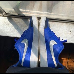 Nike Air Force 1s Blue used but in good condition